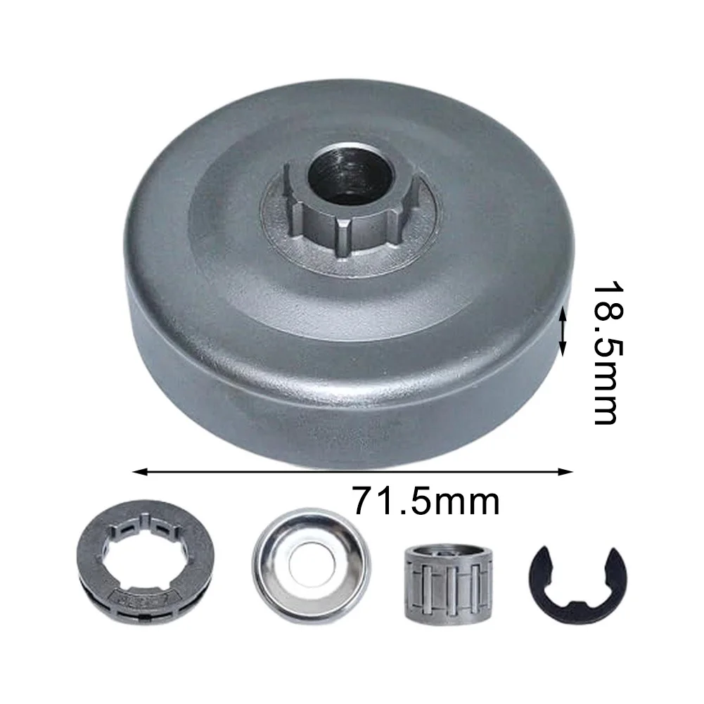 Rim Sprocket Set 325 Clutch Drum Kit For Chainsaw Repair 19mm Inner Hole Metal Construction Direct Replacement Part