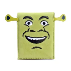High quality embroidered green men's wallet, stylish and personalized women's card holder