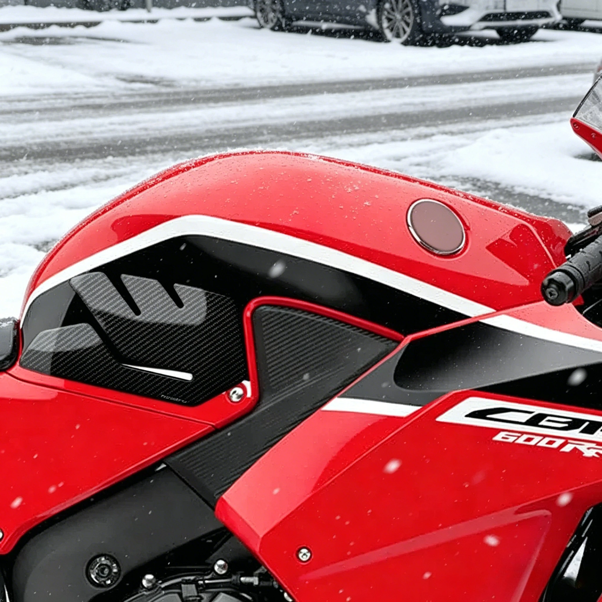 

Защитные накладки на бак из карбона для мотоцикла Honda CBR 600RR 2013-2017, для защиты коленей