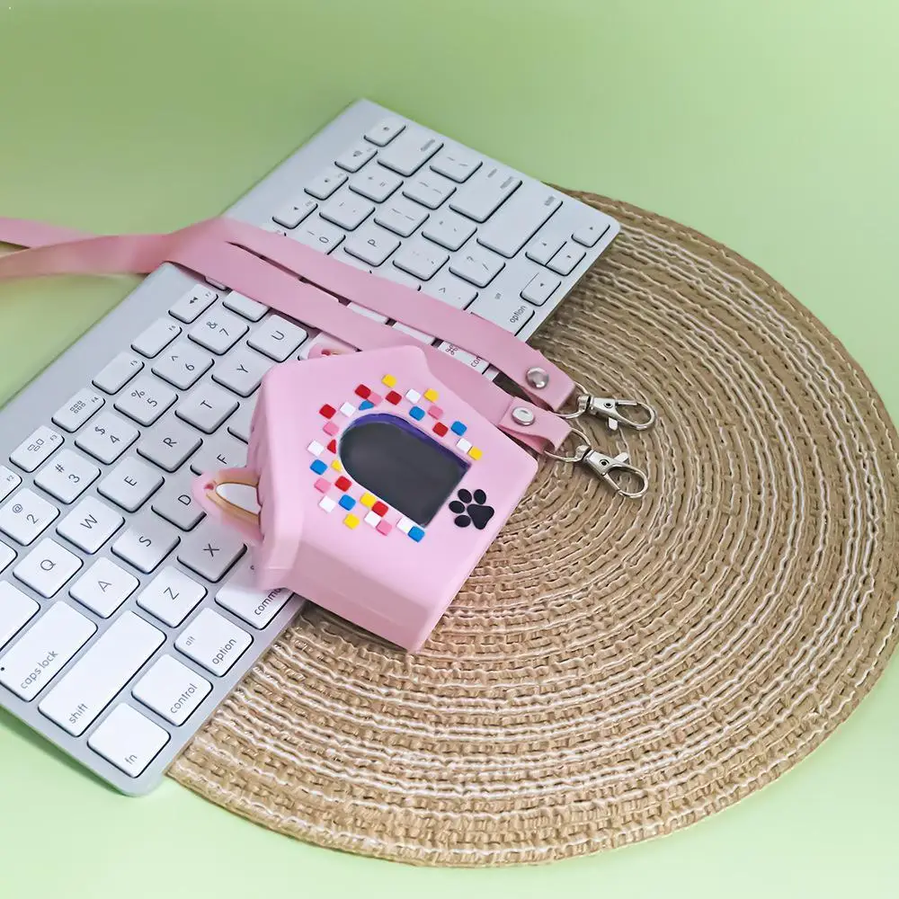 

For Bis Dog House Pet Game Console Silicone Protective Cover With Lanyard Shockproof Dustproof Carry Case Accessorie 2026 NEW