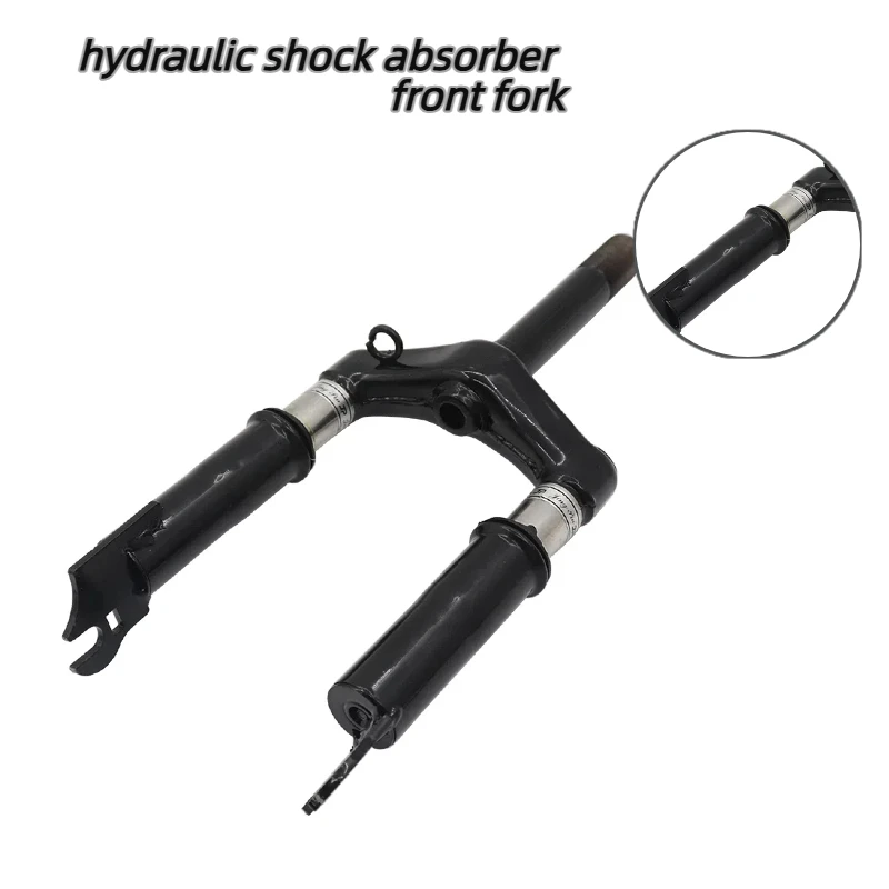 

10 Inch Electric Scooter Hydraulic Front Fork Fixed Rod And Disc Brake E-Scooter Refit Repair Replace Parts