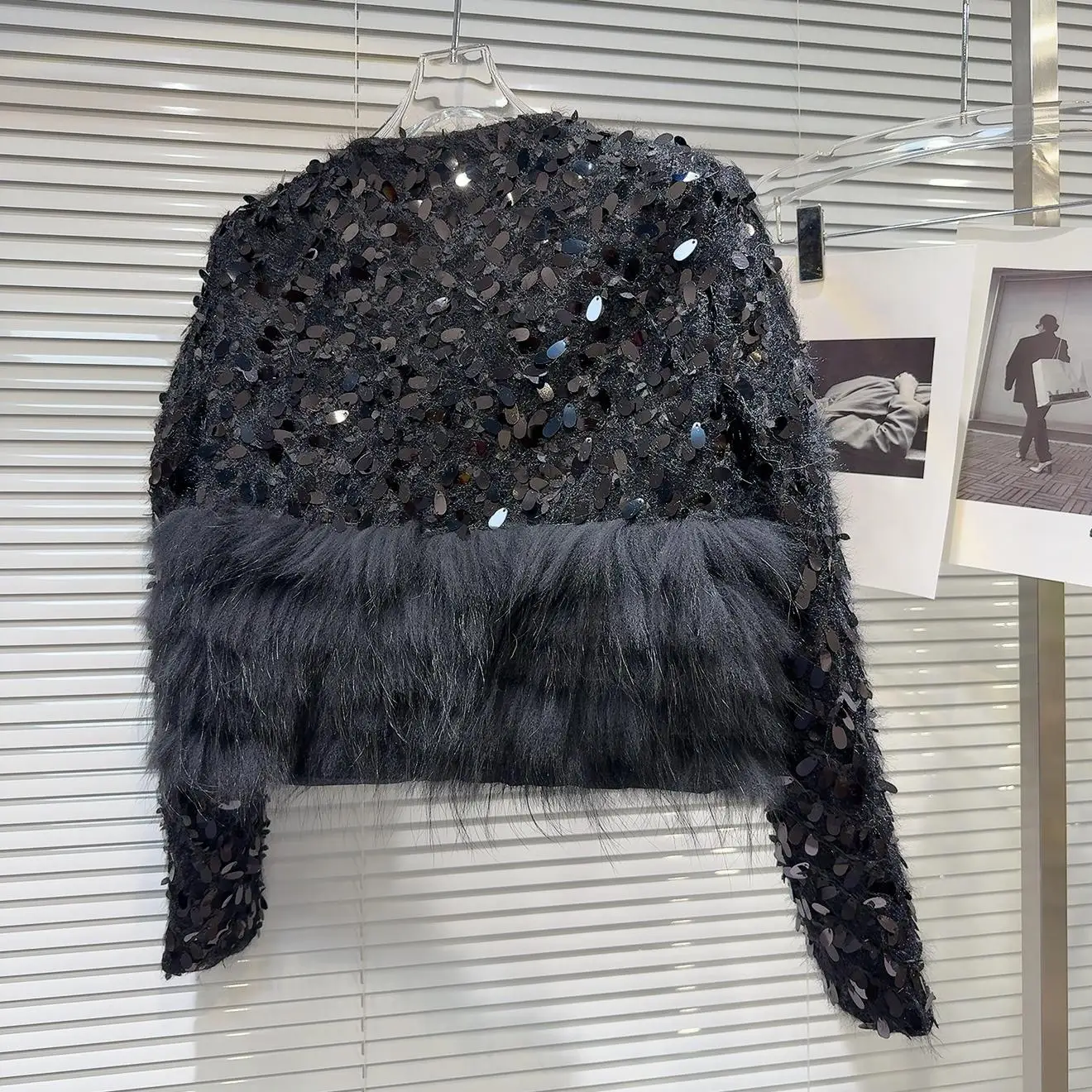 

Winter ort Outerwear Fur Trimmed down Jaet Quilted Nylon Inner Coat Celebri Sle Faionable Thiened Long Sve