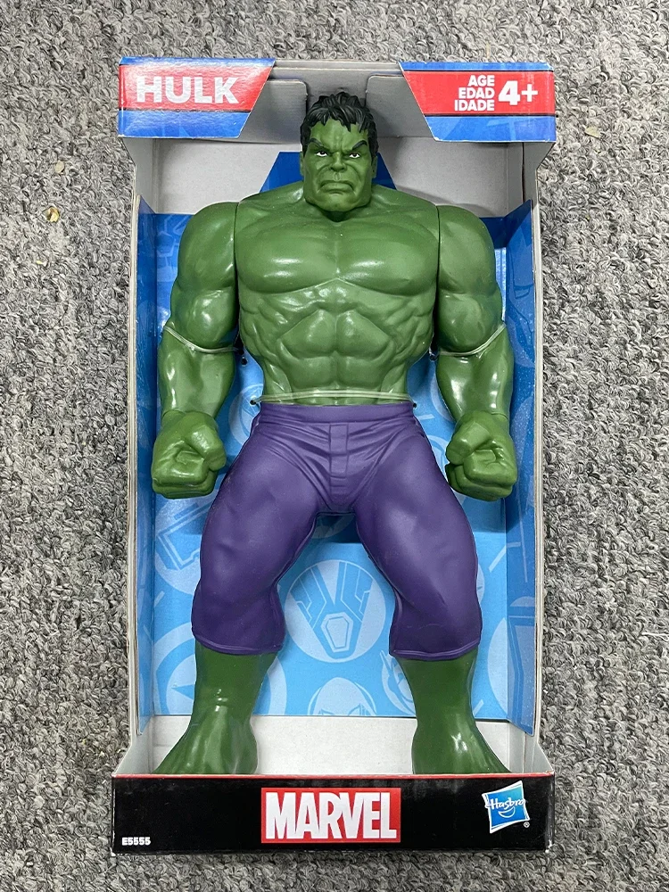 Hasbro Marvel Hulk figura Los Vengadores superhéroes figura de acción muñeca Marvel serie niño juguete para regalo E5555