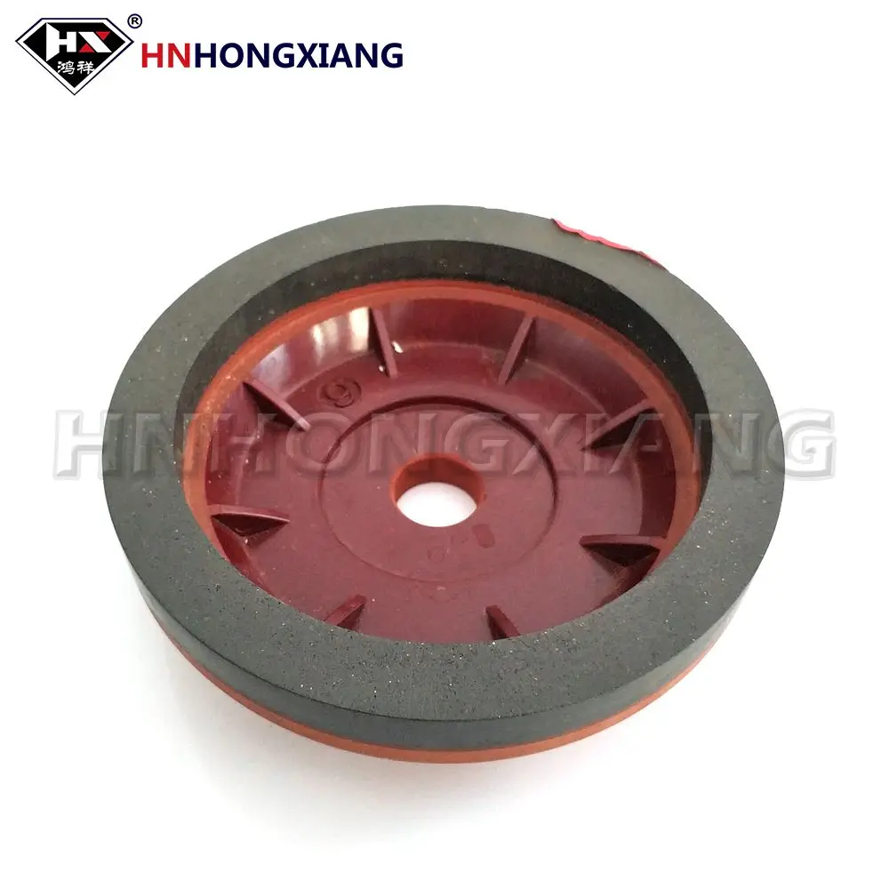 Glass Polishing Resin Rubber Diamond Grinding Wheel For Glass Bevelling Machine