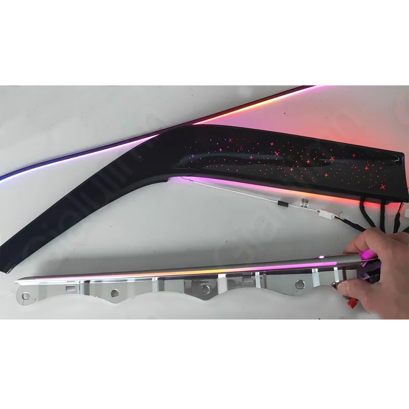 Gialaim lampu latar untuk Camry 8th Xv70 XV75 SE XSE 2018-2023 RGB ajaib lumini lampu suasana suasana suasana suasana lampu 256 warna