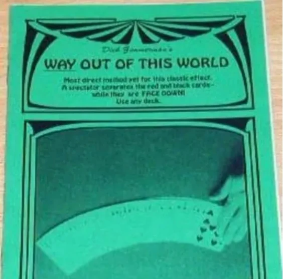 

Way Out Of This World by Dick Zimmerman - Magic tricks (Instant Download)