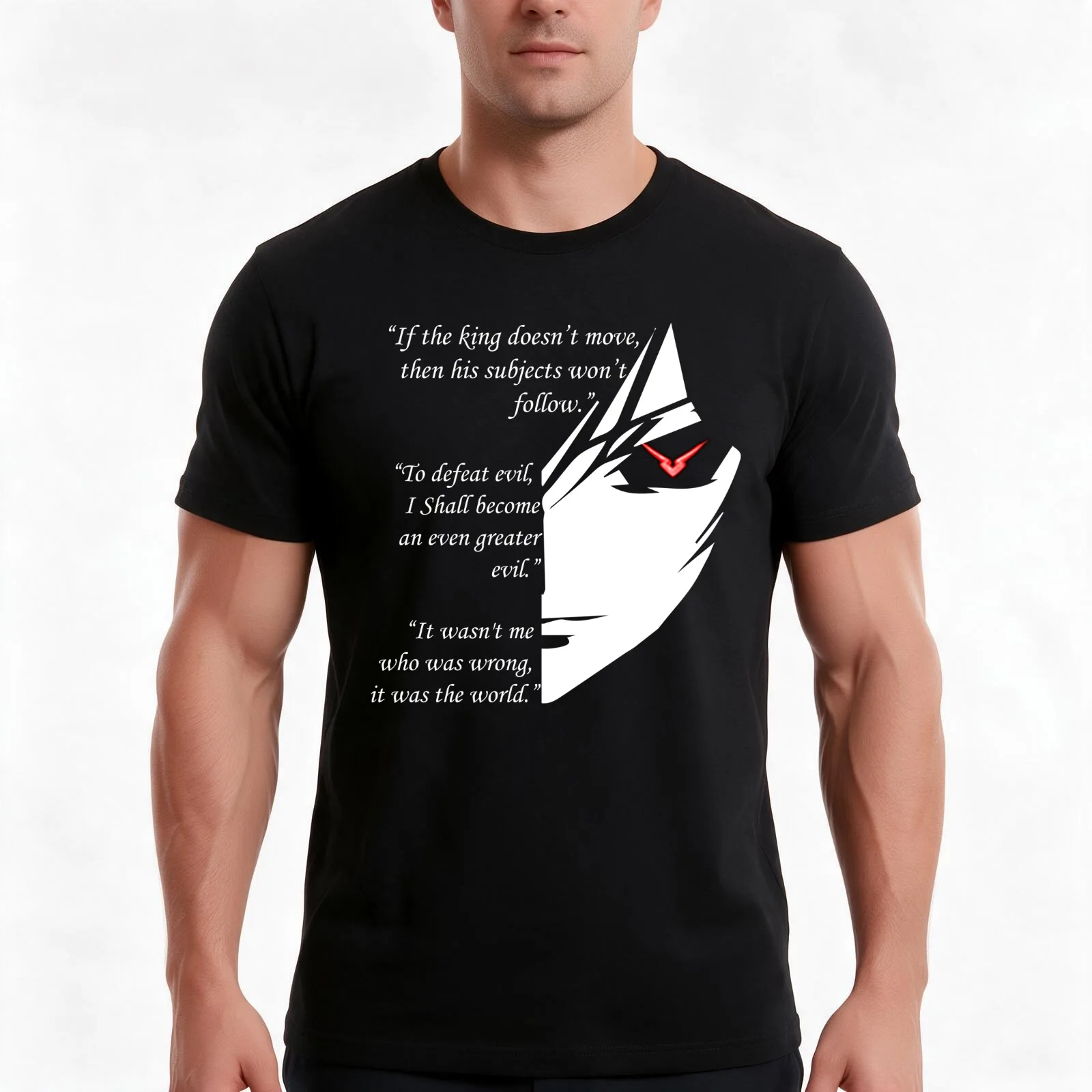 The Testamennt of Lelouch Vi Britannia Part 1 T-Shirt, Summer Casual Cotton Tee, Oversized Streetwear Tops, Unisex Men Women