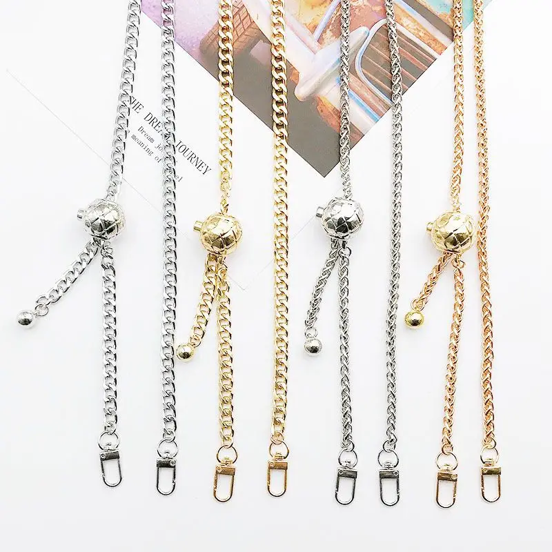 

Simple Fashion Alloy Metal Mobile Phone Chain Adjustable Long Corssbody Bag Bag Phone Chain For Unisex Cellphone Strap Lanyard