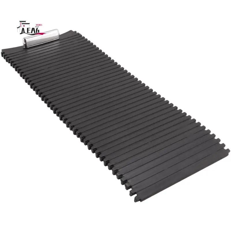 

AEA6-5KD832531 Car Center Console Drink Cover Slide Roller Blind For Golf 6 MK6 Sagitar 2006-2014 Water Cup Holder Curtain