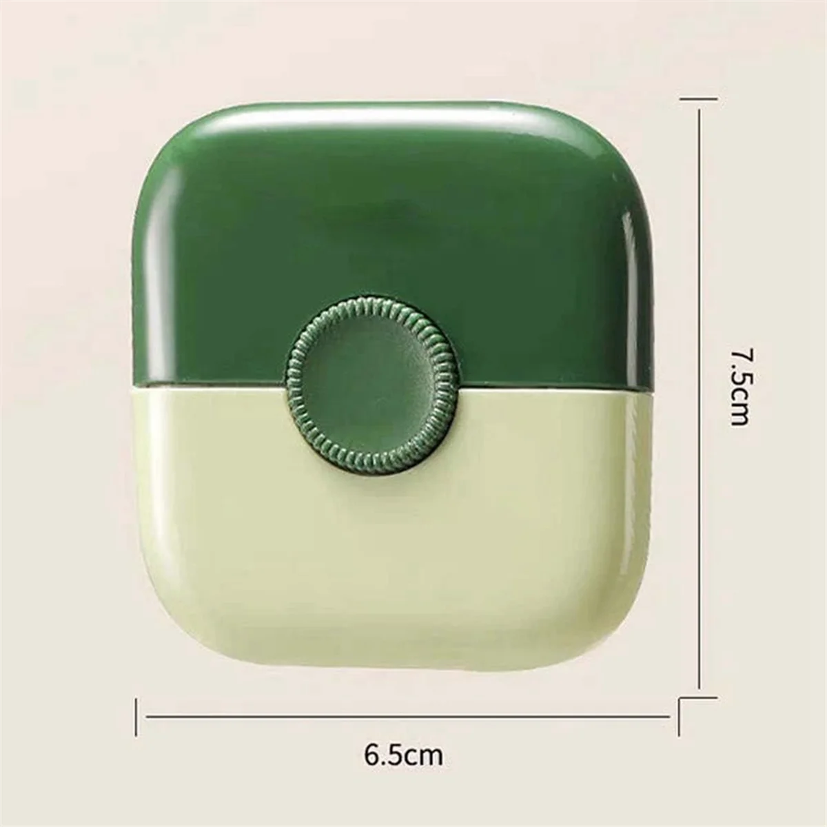 Tondeuse à cheveux 2 en 1, peigne de barbier, frange, coupe-cheveux, dissolvant, maison, mini outils de maquillage, vert