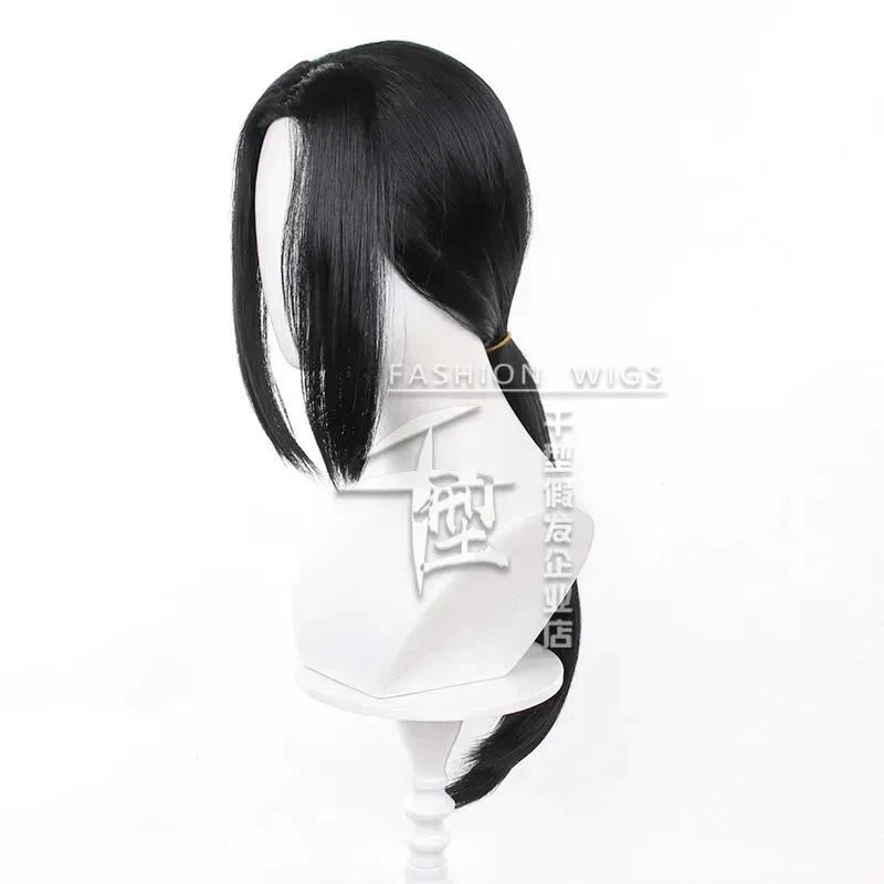 Аниме Учиха Итачи Косплей Парик Итачи Учиха Длинные Прямые Черные Термостойкие Синтетические Волосы Косплей Парики