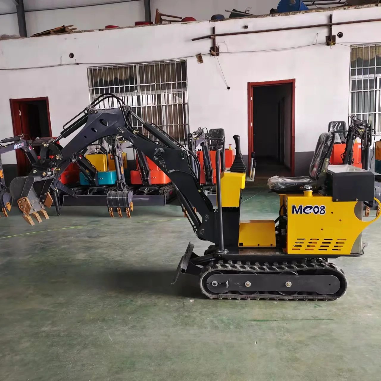 Excavadora eléctrica china de 0,8 toneladas, pequeña, a la venta