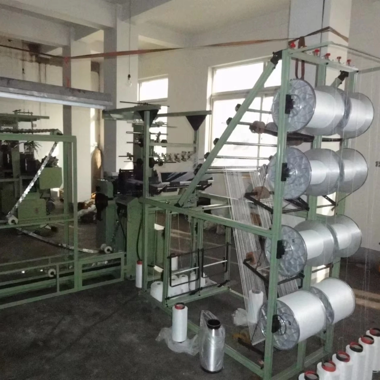 Credit Ocean High Speed Curtain Tape Making Machine,ribbon Loom,automatic Webbing Loom