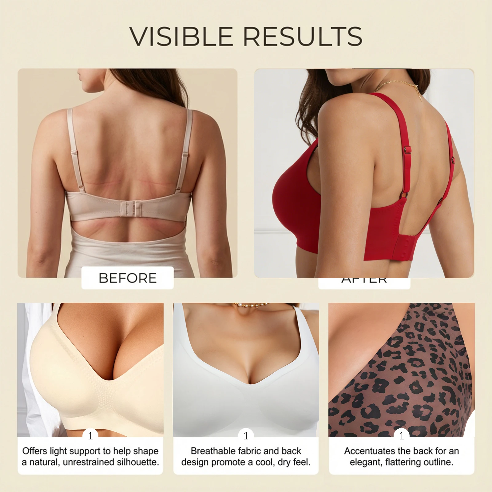 Reggiseno Push-Up Senza Cucitu - Sleep Bra Bralette recensione e prezzo