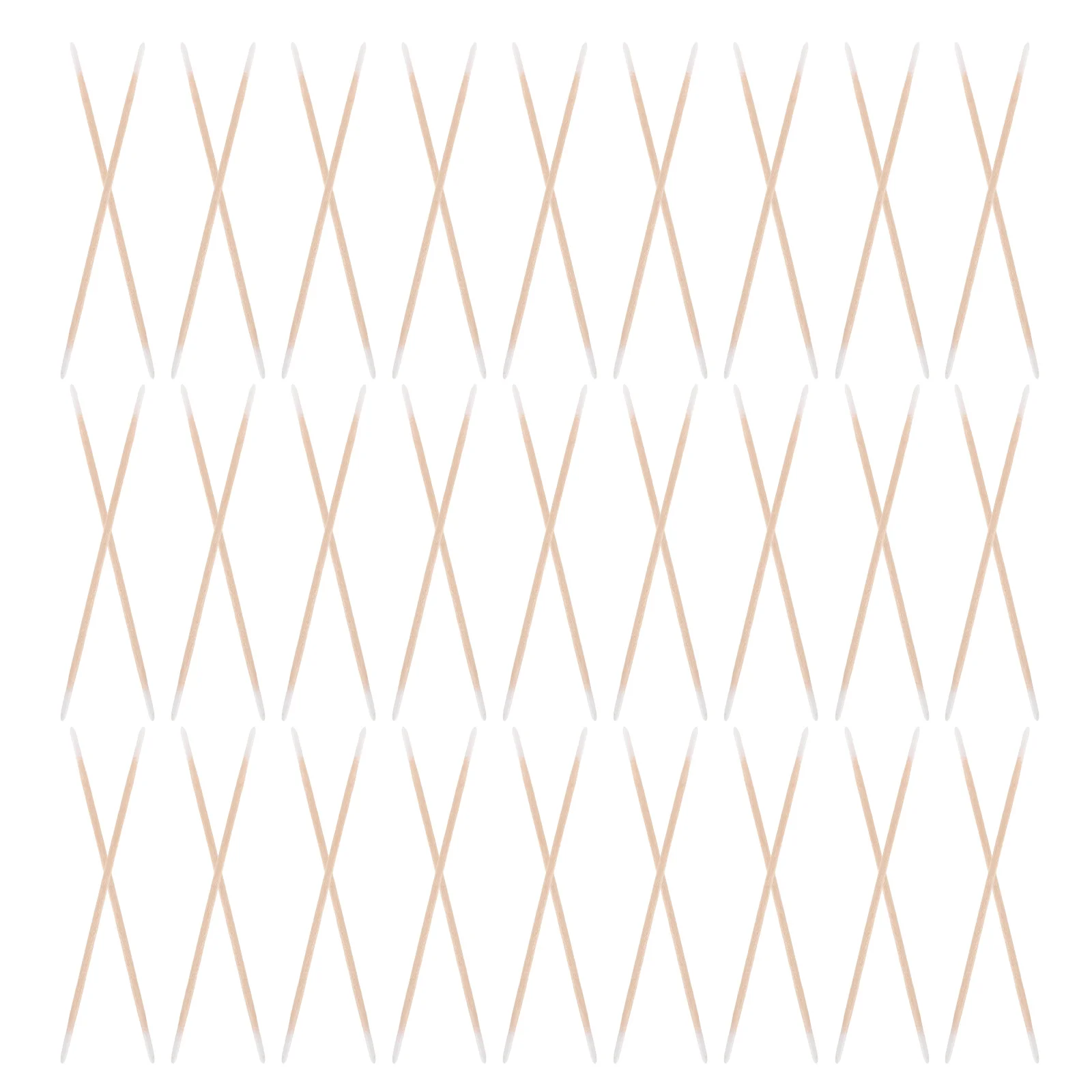 1200Pcs Nail Cotton Swabs Double Ended Pointed Thin Wooden Stick Precision Cleaning Applicator Sticks Makeup Cotton Swabs
