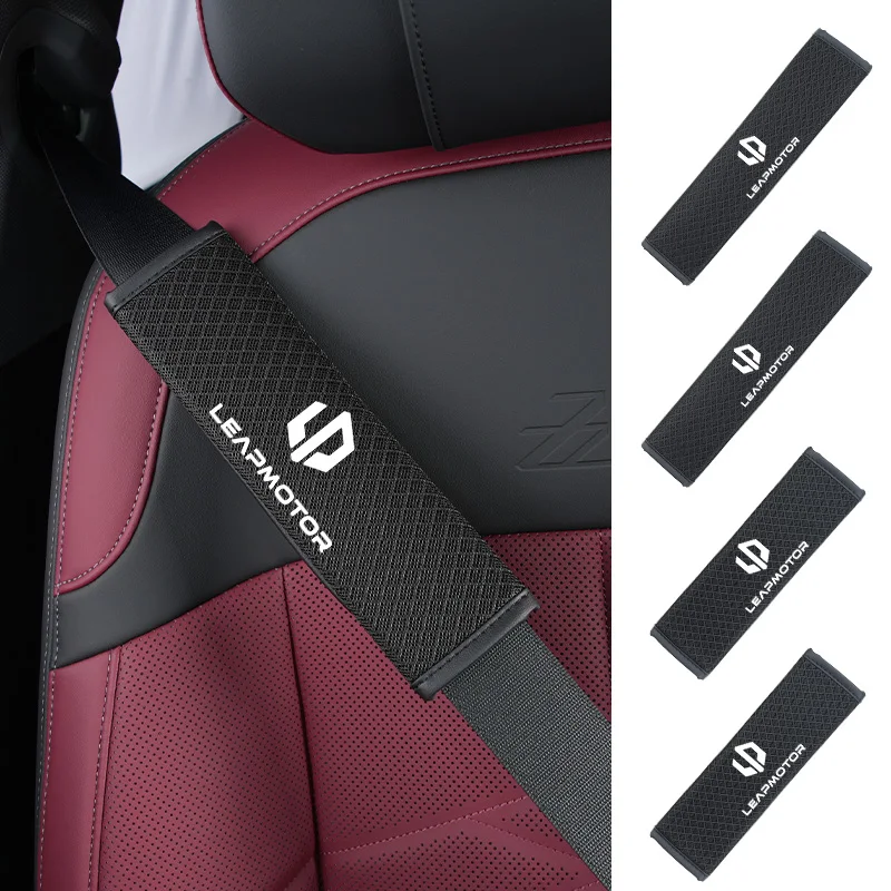 

Car Shoulder Protective Pad Seat Belt Breathable Padding Accessories For Leapmotor T03 S01 C11 C01 C10 Leap Motor