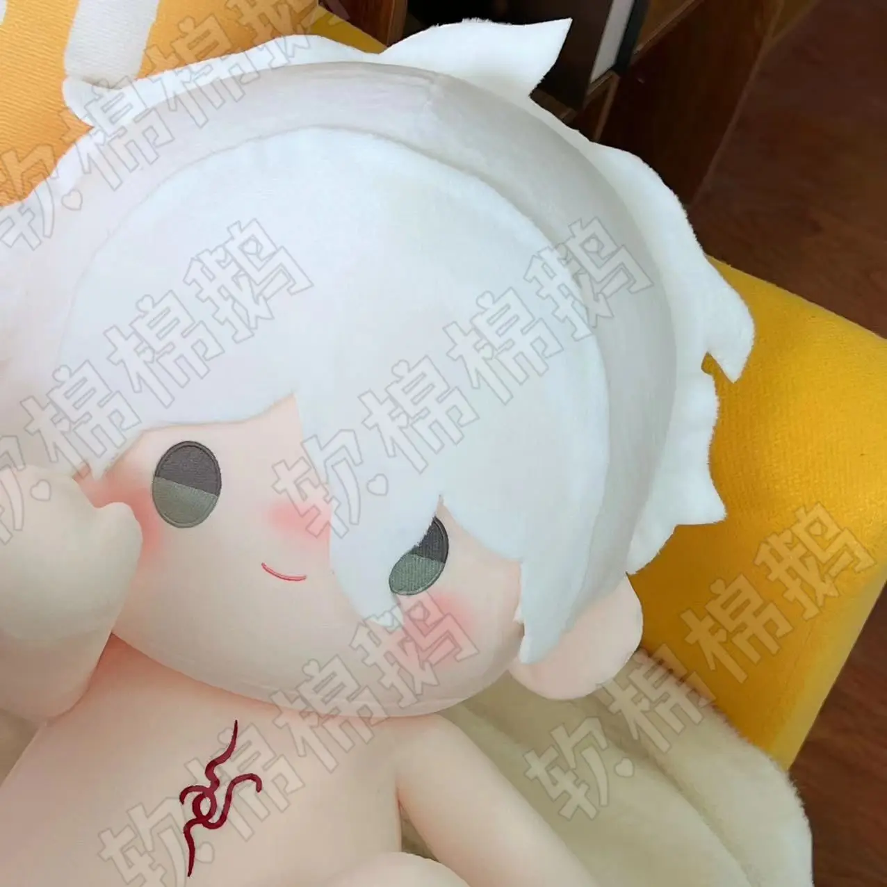 2025 New Anime Danganronpa Nagito Komaeda Cosplay 40CM Cute Cotton Plushie Figure Stuffed Pillows Christmas Gifts Boys Girls