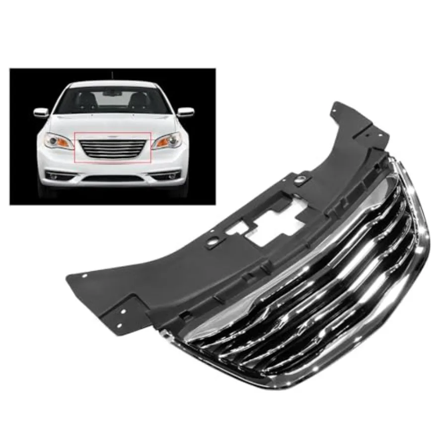 

Хромированная решетка переднего капота для Chrysler 200 2011-2014, CH1200353 68082050AE