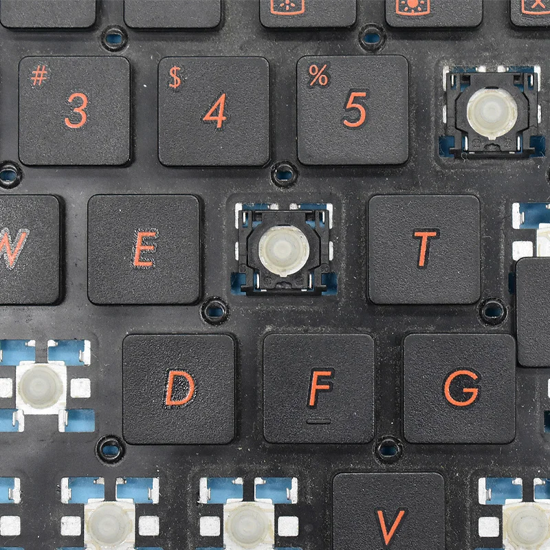 Vervangende Sleutelkap & Scharnier Voor Asus K 55V K55 K55a K55vd K55vj K55vj K55vm K 55Vs A55 A 55V A55xi A55de A55dr R R 500V Keyboard Keycaps