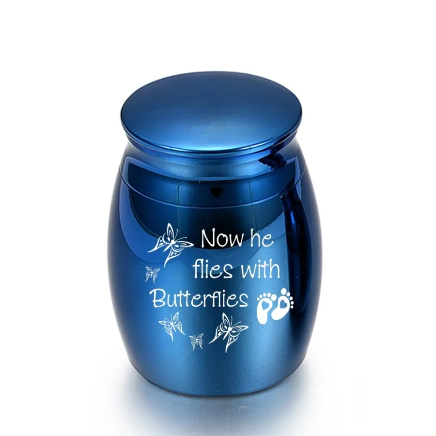 جرة حرق الحيوانات الأليفة التذكارية |   جرة رماد سيراميك مطبوعة بمخالب للكلاب والقطط، ختم محكم الغلق |   تذكار للعرض المنزلي