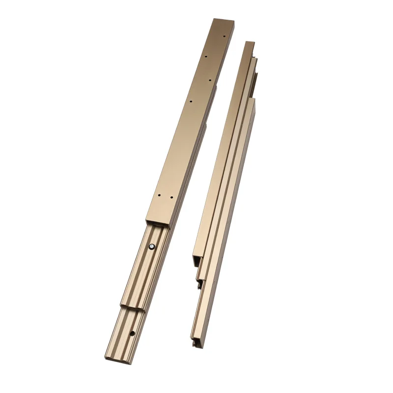 

Bay window slide open kitchen island slide rail dining table telescopic pull rail translation desktop extension rail