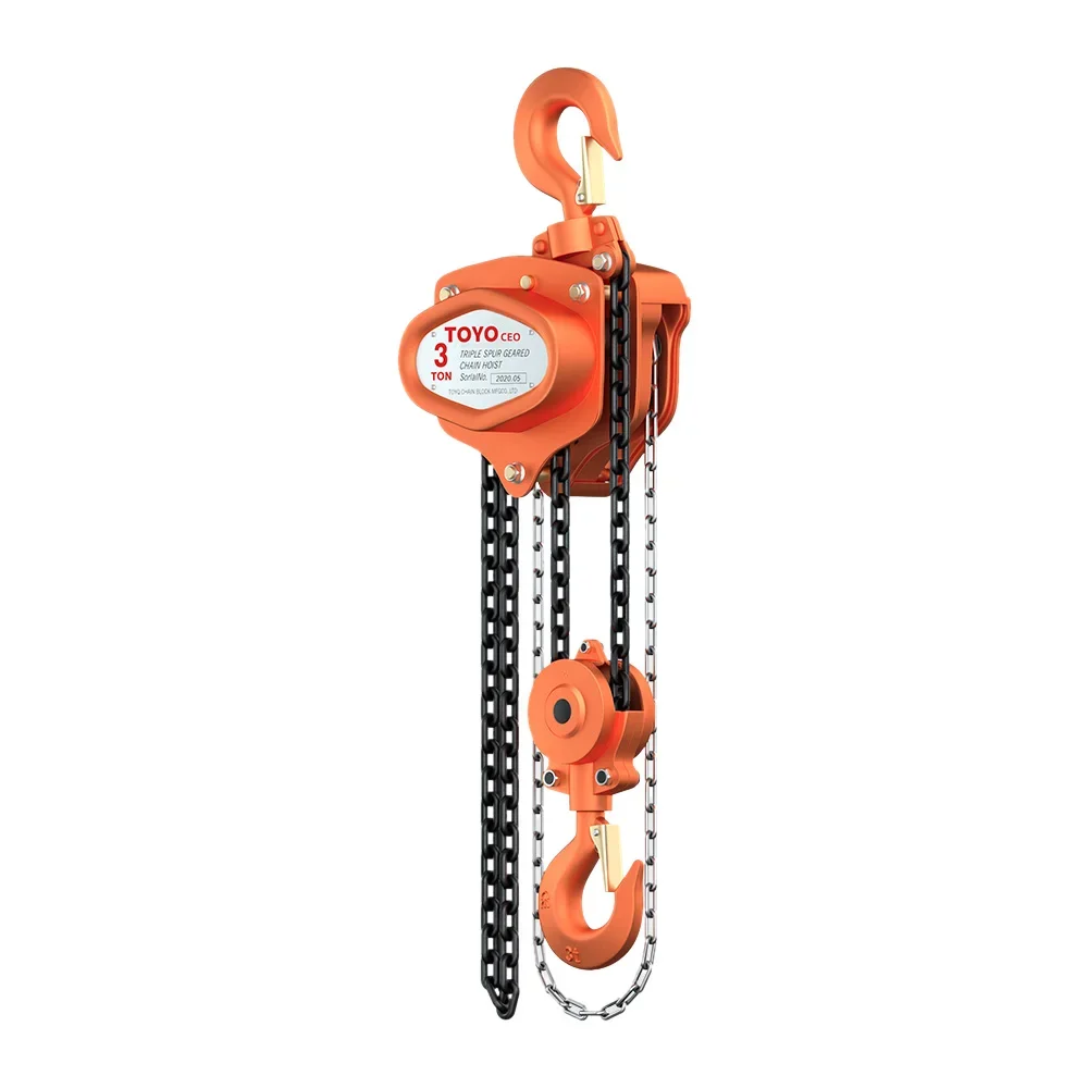 Hot selling chain pulley block 1 2 3 ton chain block price vital chain block