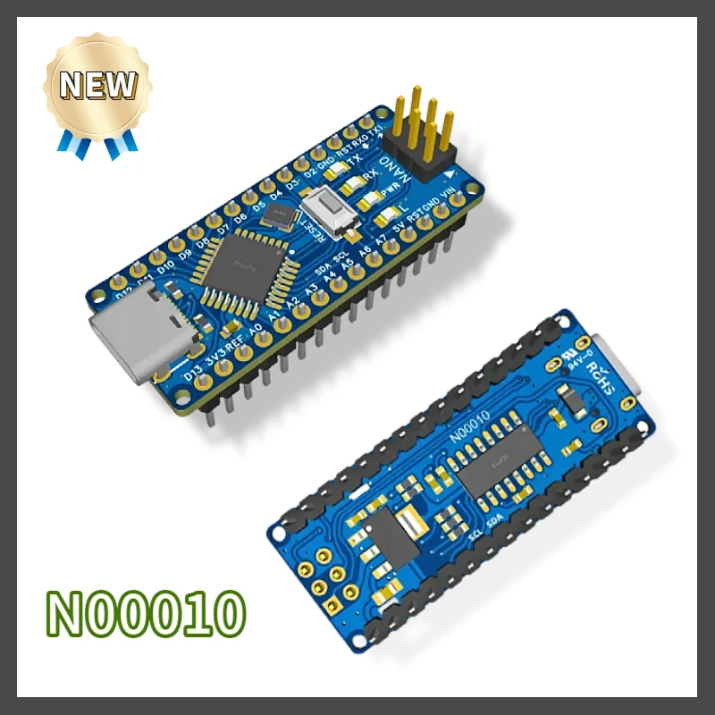 N00010 Arduino Nano 3.0 Compatible Development Board -Type-C-ATmega328PB MCU, CH340C Driver, High-Quality Replacement Model !