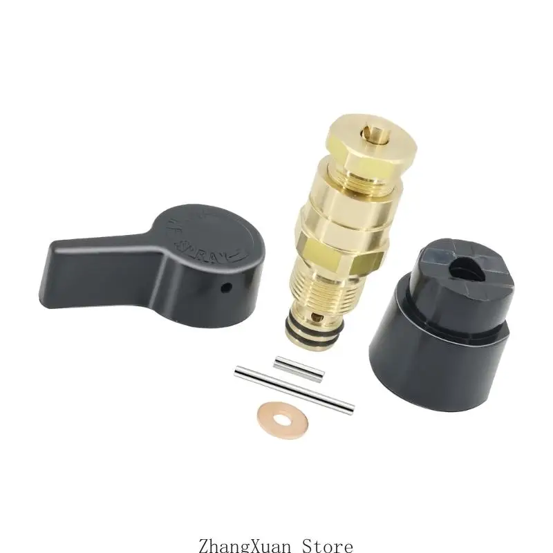 700258 Abflusskontrollbaugruppe für Airless-Farbspritzgerät mit schwarzem 3XUF – Detail 10
