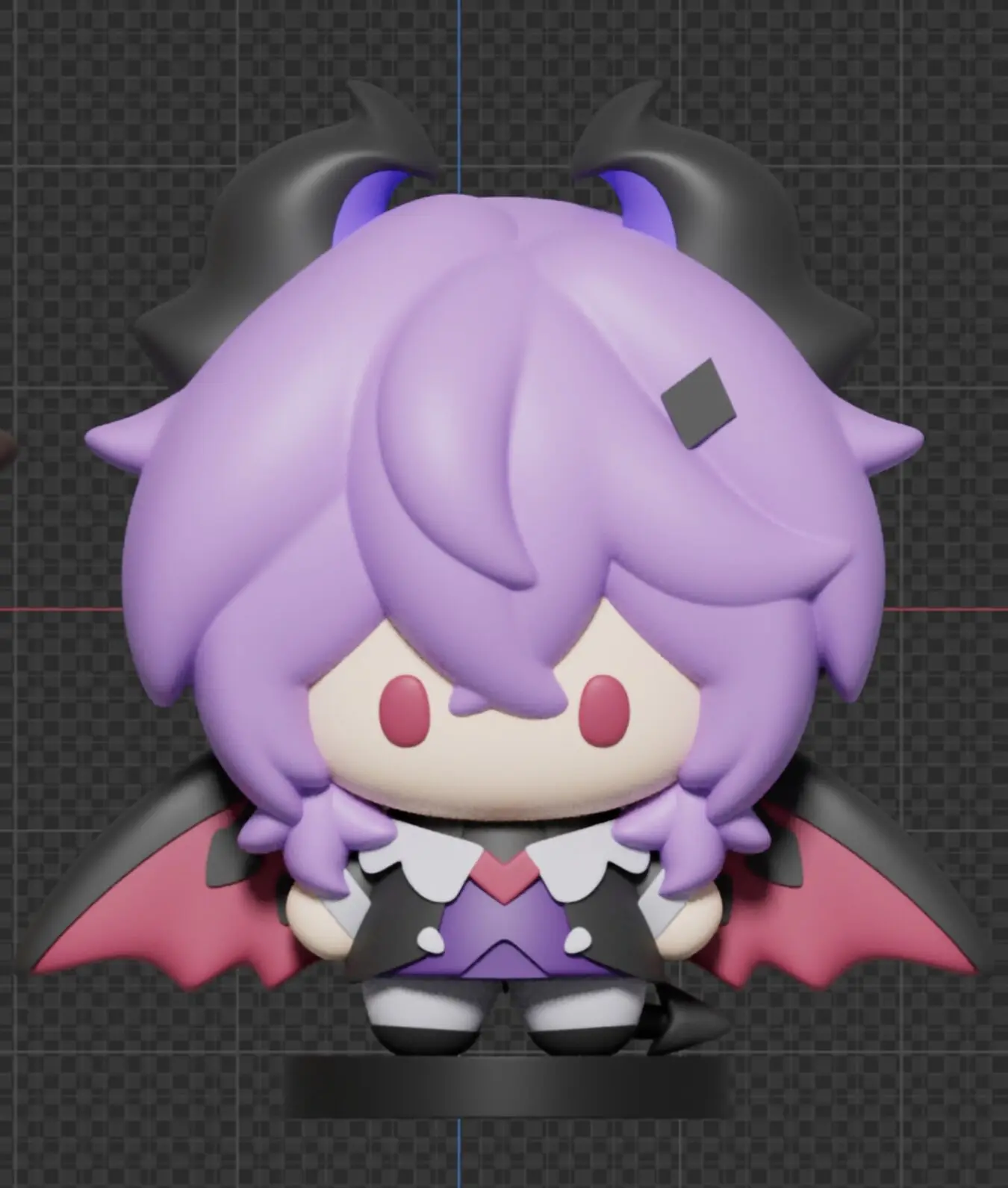 

Anime Figure Genshin Impact Neuvillette Durin Zhongli Cute Figure Model Q Version PVC Desk Accessories Gift Collection Toys