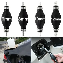 6/8/10/12mm Universal Fuel Pump Rubber Manual Liquid Oil Transfer Pump Petrol Diesel Hand Primer Bulb for Car Motorcycle Ship