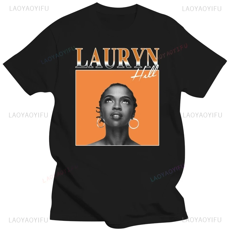 Lauryn Hill Summer Casual Men's and Women's T-shirts