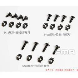 FMA Tactical Helmet Strap Fixing Screws Bolts and Nuts