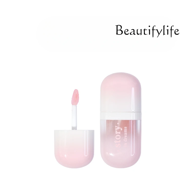 Clear streamer lip glaze premium lipstick delicate glass lip summer moisturizing lip gloss