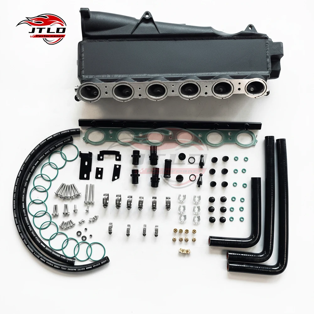 JT-PC174 Direct Fit Aluminum Charge Air Cooler Intake Manifold for BMW B58 GEN2 G20 M340i G22 M440i TIG Welded