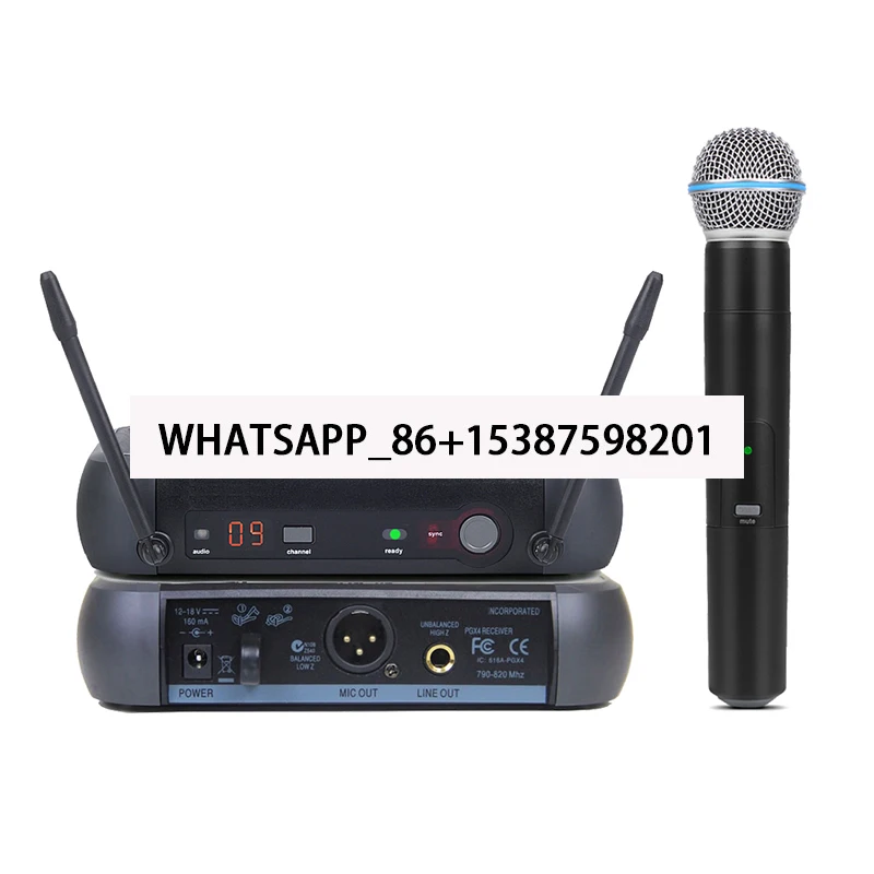 PGX4 Wireless Microphone and PGX24/BETA58A for Shure Wireless Microphone