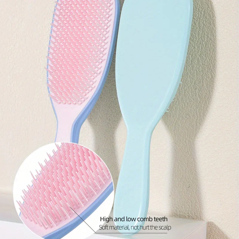 1pcs Detangling Comb Anti-static Soft Scalp Massage Hairbrush Not Knotted Anti-frizz Detachable Comb Hair Styling Tool Salon image 5