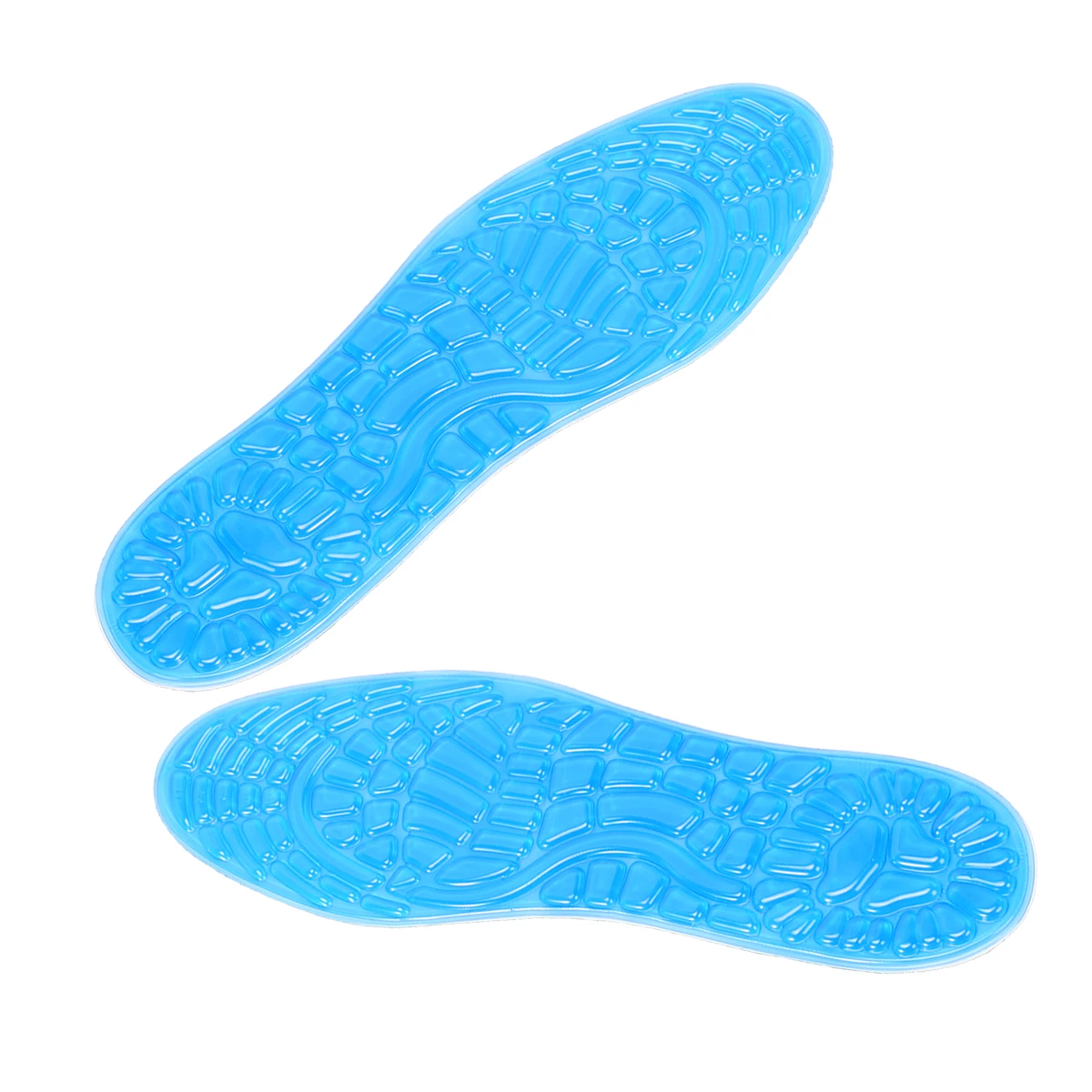 

Unisex Gel Insoles Shock Absorption Stretch Breathable Sweat Proof Anti Slip Foot Care Tools Arch Support Insert Cushion for Men