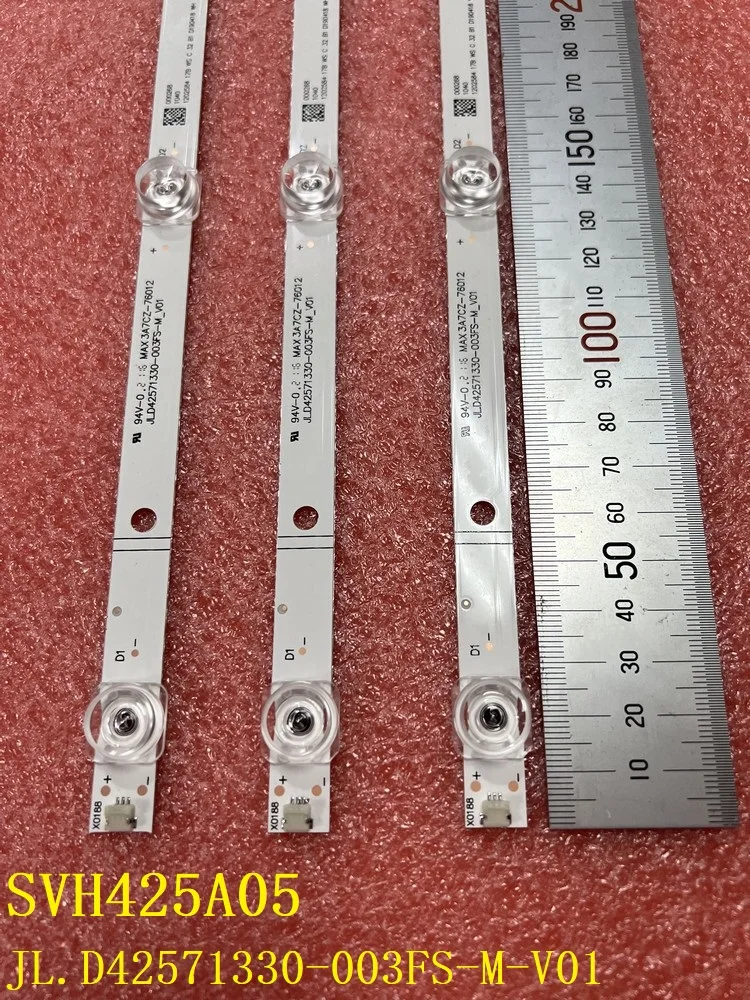 Podświetlenie LED 7LED dla Hisense 43A6101EE H43B7120 43A6101EE H43BE7000 H43B7100 H43B7100UK HL 43J802 SVH425A05 HD425V1U51-TOL1