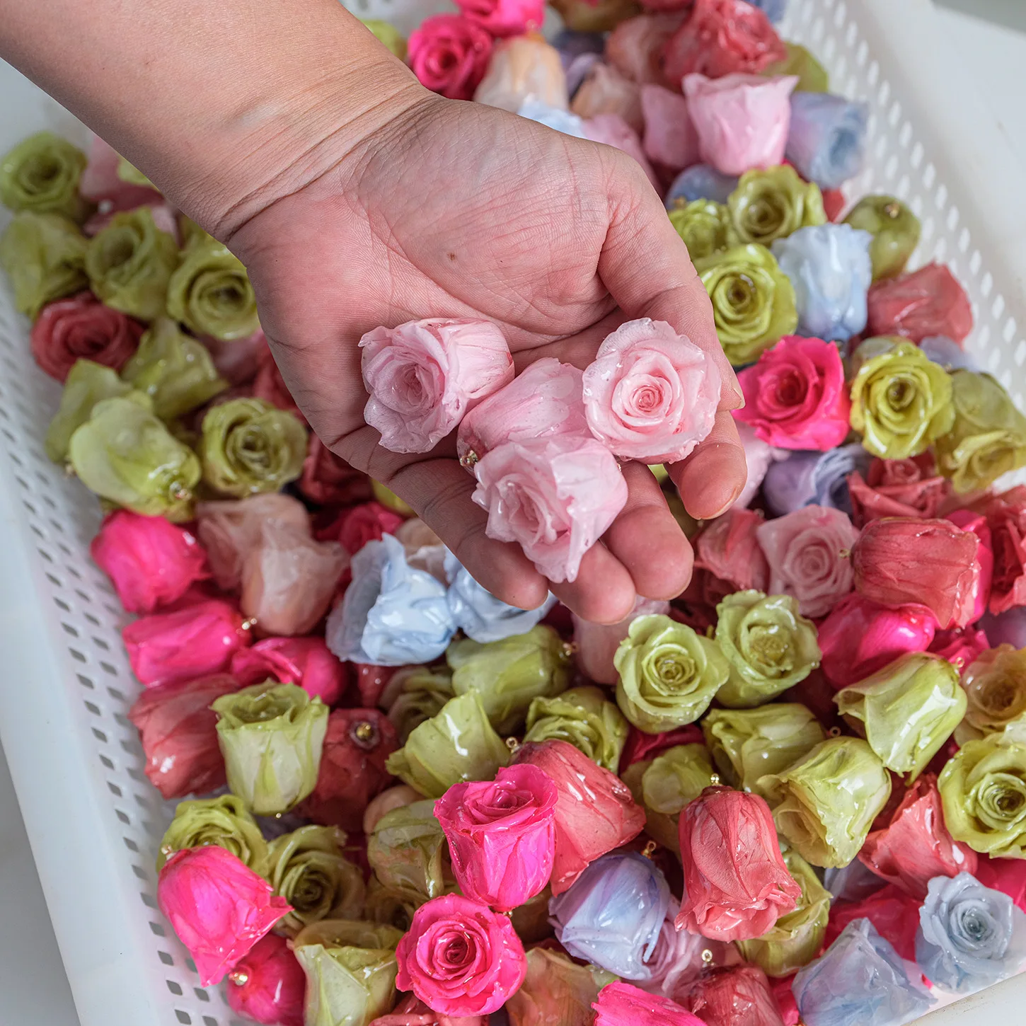 3 Piezas de Rosas Eternas Pres - Flower Preservation Resin reseña y precio