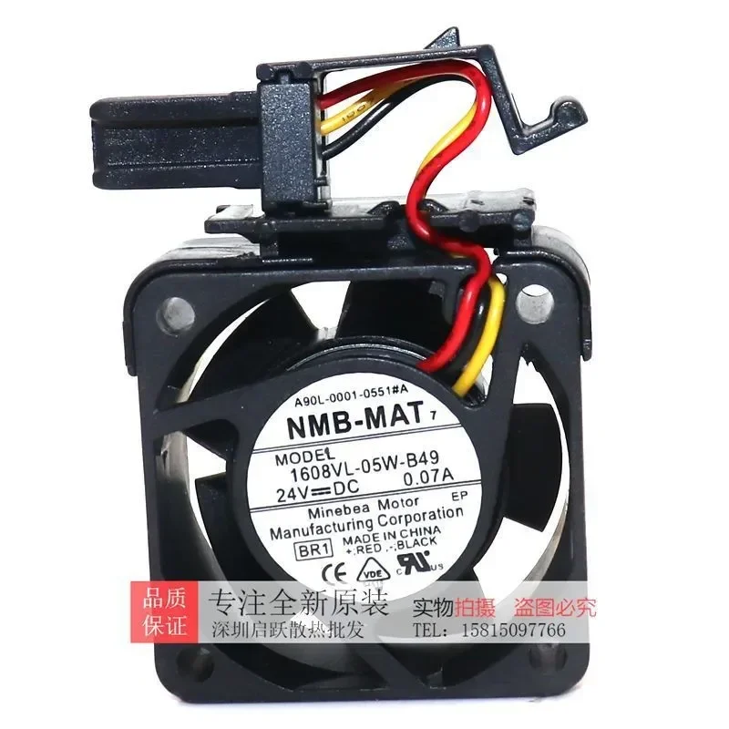 LY Original NMB 1608VL-05W-B49 A90L-0001-0551 #A Fanuc Driver Cooling Fan for Fanuc