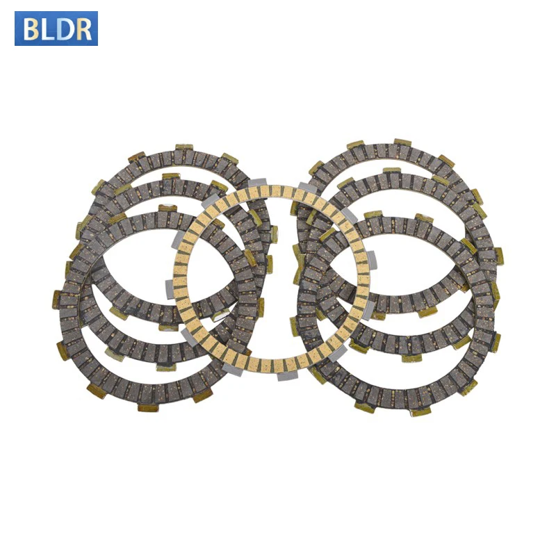 Motorbike Friction Clutch Plate Kit For HONDA FMX650 RD12 FMX 650 FX650 Vigor 650 RD09 FX 650 NX650 Dominator RD02 NX 650 RD08