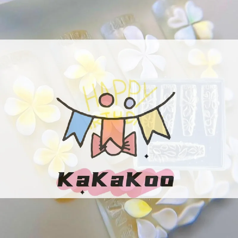 

3D силиконовый цветок для дизайна ногтей, форма для резьбы, акриловый гибискус, цветочный пятилепестковый цветок, сделай сам, украшение для дизайна ногтей, прозрачный шаблон