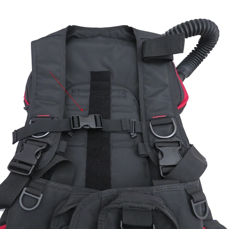 1 Piece Scuba Diving Backmount Sidemount BCD Quick Release Chest Strap Parts Diving Accessories