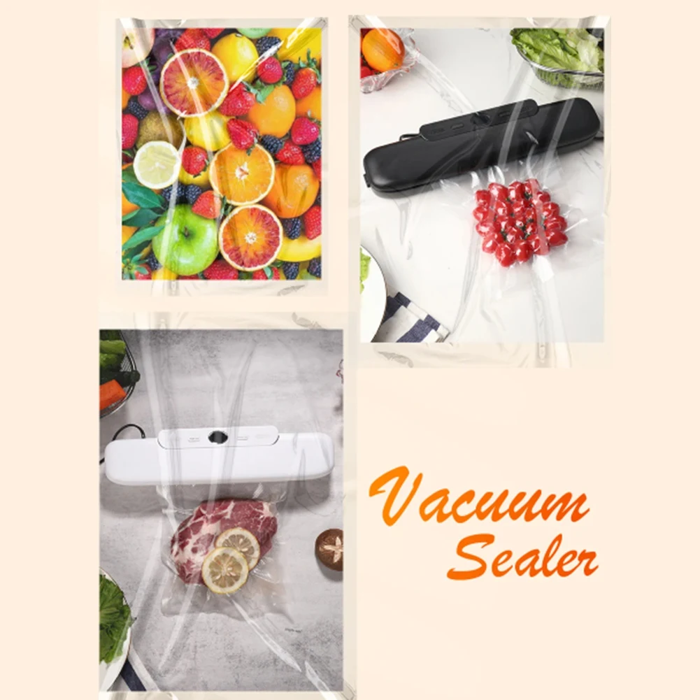 

A86I-Vacuum Sealer Packaging Machine With Free 10Pcs Vacuum Bags Household Vacuum Food Sealing UK Plug