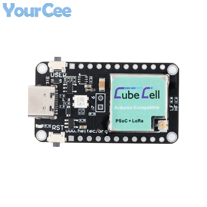 SX1262 CubeCell ASR6501 ASR6502 Development Board Module 433mhz 868mhz Cortex-M0 LoRaWAN Node Control PCB AT for Arduino