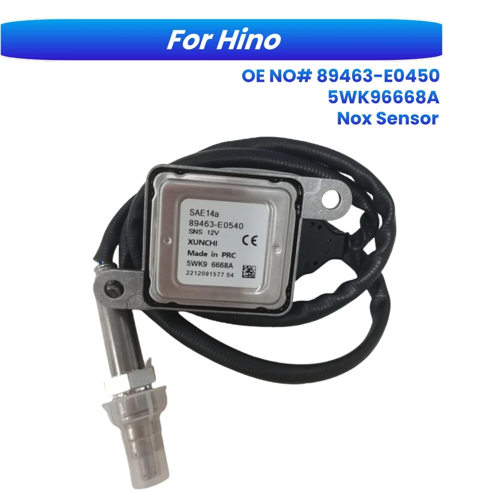 

5WK96668A 89463-E0450 NOX Sensor Nitrogen Oxygen Sensor For Hino