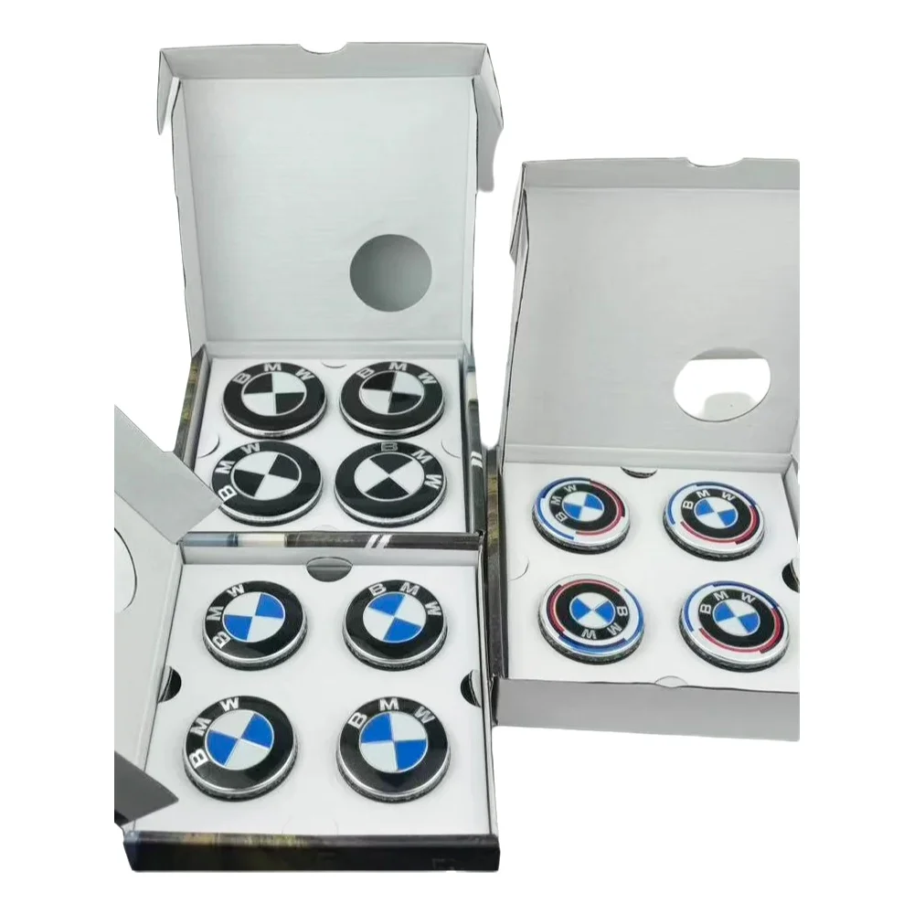 BMW M X2 X1 X3 X5 X6 X7 E60 E92 E71 E70 E46 F18 4-delige zwevende 56mm 68mm auto wielnaafkap vervangende accessoires - afbeelding 2