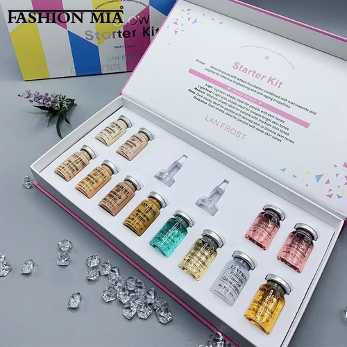 Crema BB de 8ml de Corea, Kit de inicio de pigmento brillante, base de larga duración, crema correctora, esencia hidratante, cuidado de la piel de belleza