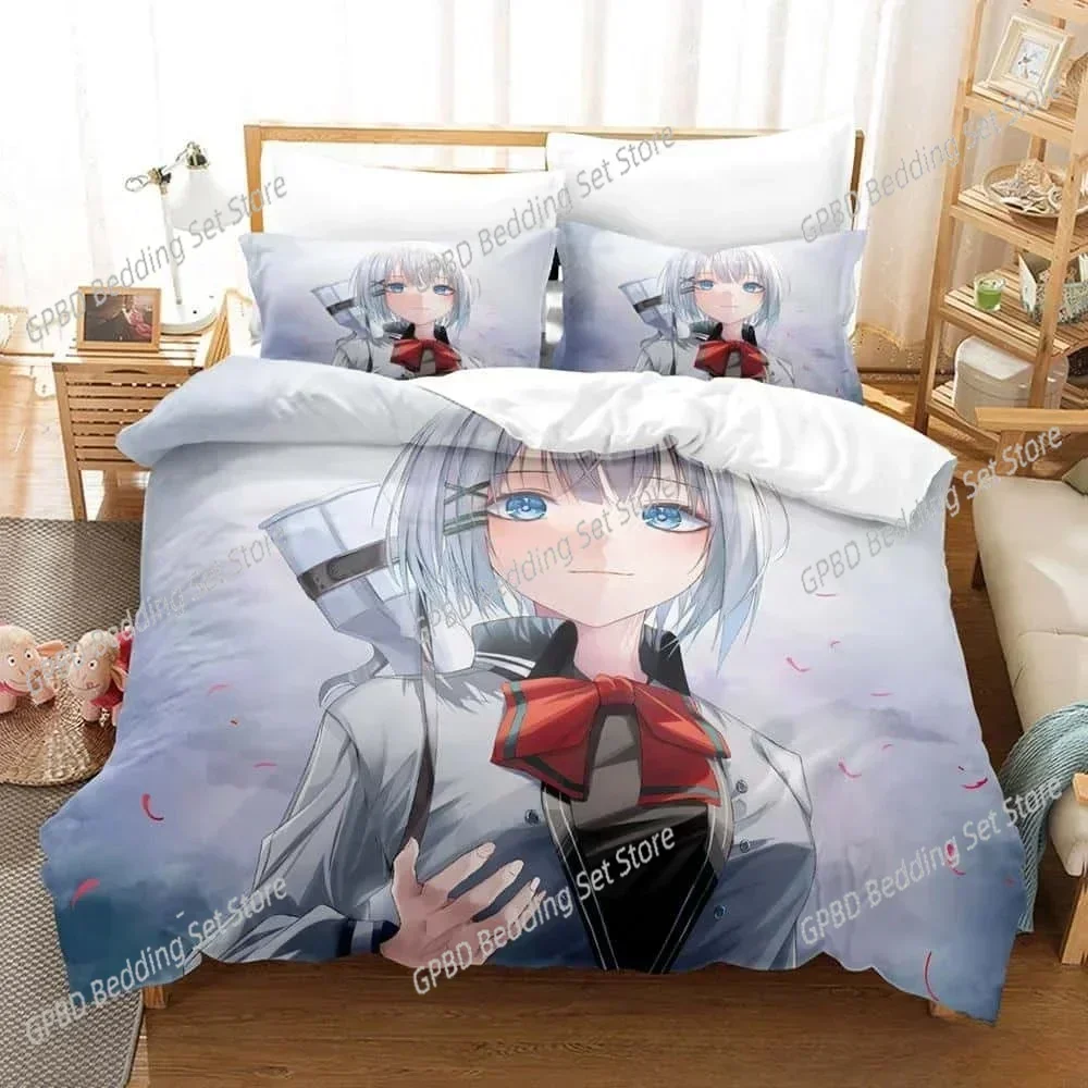 2025 Luxury New 3D Print Anime The Detective Is Already Dead Bedding Set Single Twin Full Queen King Bed Set Adult Kid Bedroom