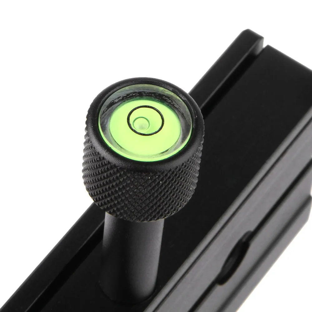 120*50 مللي متر المشبك محول ل DSLR حامل كاميرا ترايبود سريعة الإصدار لوحة جبل برغي محول مع فقاعة مستوى K120